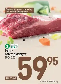 REMA 1000 Dansk kalvespidsbryst tilbud