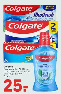 SPAR Colgate tilbud