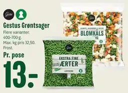 Min Købmand Gestus Grøntsager tilbud