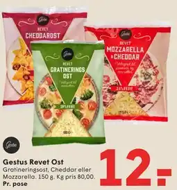 SPAR Gestus Revet Ost tilbud