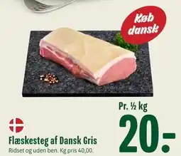 Min Købmand Flæskesteg af Dansk Gris tilbud