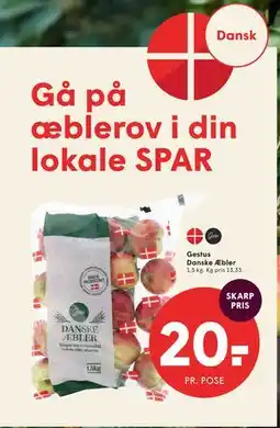 SPAR Gestus Danske Æbler tilbud