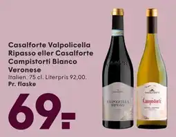 SPAR Casalforte Valpolicella Ripasso eller Casalforte Campistorti Bianco Veronese tilbud