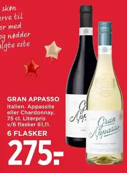 MENY GRAN APPASSO tilbud