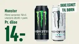 Min Købmand Monster tilbud