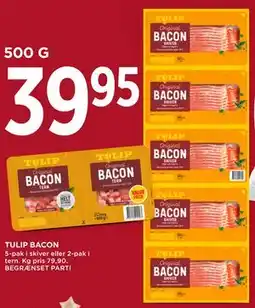 MENY TULIP BACON tilbud