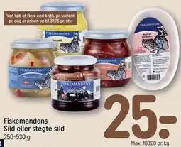 REMA 1000 Fiskemandens Sild eller stegte sild tilbud