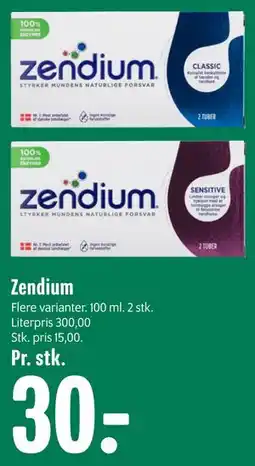 Min Købmand Zendium tilbud