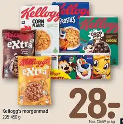 REMA 1000 Kellogg's morgenmad tilbud