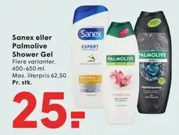 SPAR Sanex eller Palmolive Shower Gel tilbud