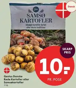 SPAR Gestus Danske Røde Kartofler eller Samsøkartofler tilbud