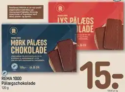 REMA 1000 REMA 1000 Pålægschokolade tilbud