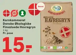 SPAR Kornkammeret Danske Økologiske Finvalsede Havregryn tilbud