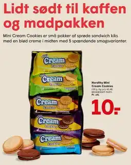 SPAR Nordthy Mini Cream Cookies tilbud