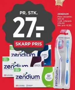 MENY ZENDIUM tilbud