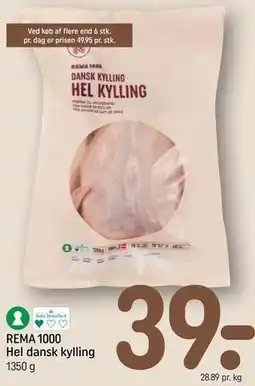 REMA 1000 REMA 1000 Hel dansk kylling tilbud