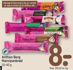 REMA 1000 Anthon Berg Marcipanbrød tilbud