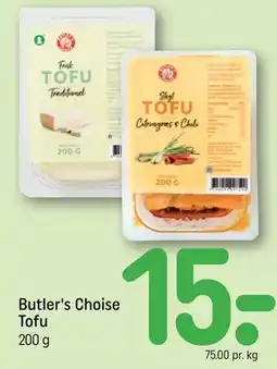 REMA 1000 Butler's Choise Tofu tilbud