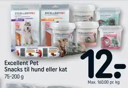 REMA 1000 Excellent Pet Snacks til hund eller kat tilbud
