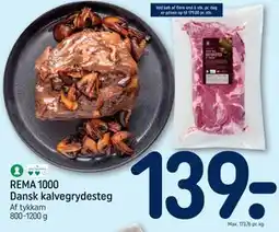 REMA 1000 REMA 1000 Dansk kalvegrydesteg tilbud
