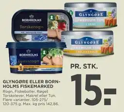 MENY GLYNGØRE ELLER BORNHOLMS FISKEMARKED tilbud