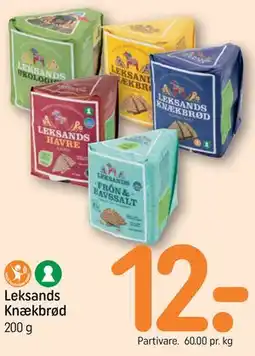 REMA 1000 Leksands Knækbrød tilbud