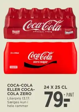 MENY COCA-COLA ELLER COCA-COLA ZERO tilbud