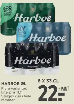 MENY HARBOE ØL tilbud