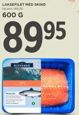 MENY LAKSEFILET MED SKIND tilbud