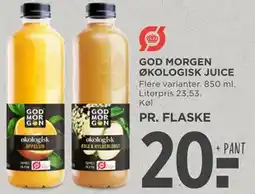 MENY GOD MORGEN ØKOLOGISK JUICE tilbud