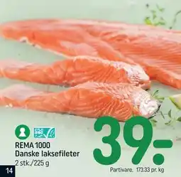 REMA 1000 REMA 1000 Danske laksefileter tilbud