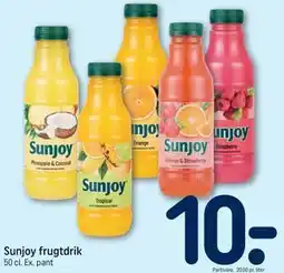REMA 1000 Sunjoy frugtdrik tilbud