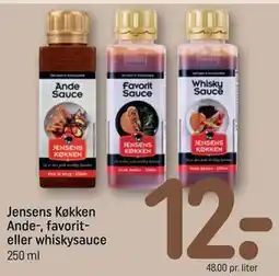 REMA 1000 Jensens Køkken Ande-, favorit- eller whiskysauce tilbud