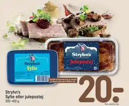 REMA 1000 Stryhn's Sylte eller julepostej tilbud