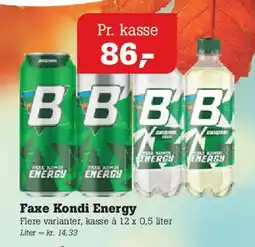 Poetzsch Padborg Faxe Kondi Energy tilbud