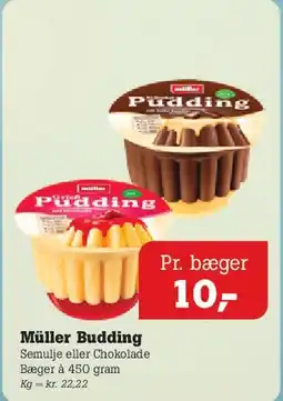 Poetzsch Padborg Müller Budding tilbud