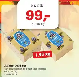 Poetzsch Padborg Allans Guld ost tilbud