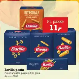 Poetzsch Padborg Barilla pasta tilbud