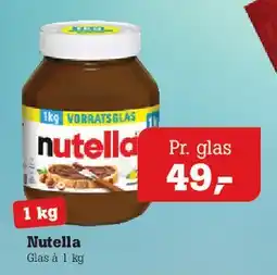 Poetzsch Padborg Nutella tilbud