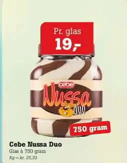 Poetzsch Padborg Cebe Nussa Duo tilbud