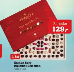 Poetzsch Padborg Anthon Berg Diplomat Selection tilbud