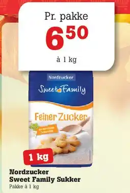 Poetzsch Padborg Nordzucker Sweet Family Sukker tilbud