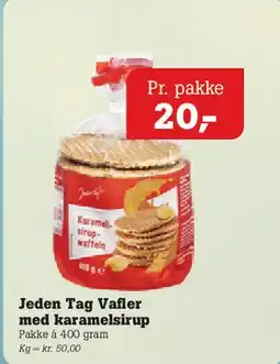 Poetzsch Padborg Jeden Tag Vafler med karamelsirup tilbud