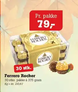 Poetzsch Padborg Ferrero Rocher tilbud