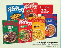 Poetzsch Padborg Kellogg's morgenmad tilbud