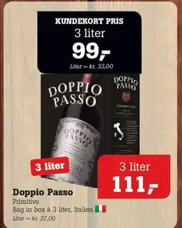 Poetzsch Padborg Doppio Passo (bag-in-box) tilbud