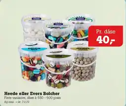 Poetzsch Padborg Heede eller Evers Bolcher tilbud