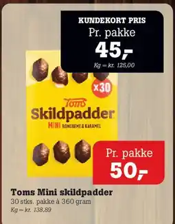 Poetzsch Padborg Toms Mini Skildpadder tilbud