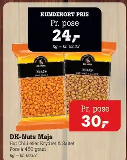 Poetzsch Padborg DK-Nuts Majs tilbud