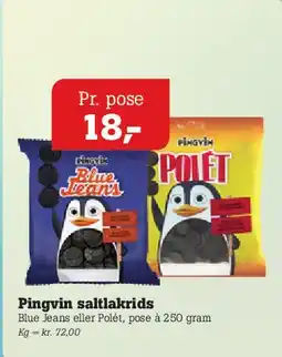 Poetzsch Padborg Pingvin saltlakrids tilbud